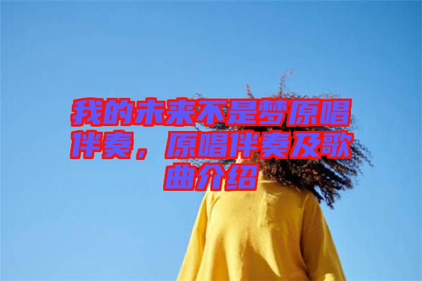 我的未來不是夢原唱伴奏，原唱伴奏及歌曲介紹