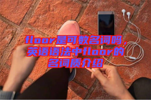floor是可數(shù)名詞嗎，英語語法中floor的名詞質介紹