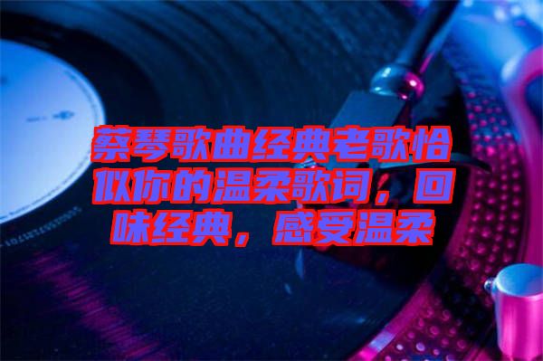 蔡琴歌曲經(jīng)典老歌恰似你的溫柔歌詞，回味經(jīng)典，感受溫柔
