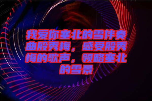 我愛(ài)你塞北的雪伴奏曲殷秀梅，感受殷秀梅的歌聲，領(lǐng)略塞北的雪景