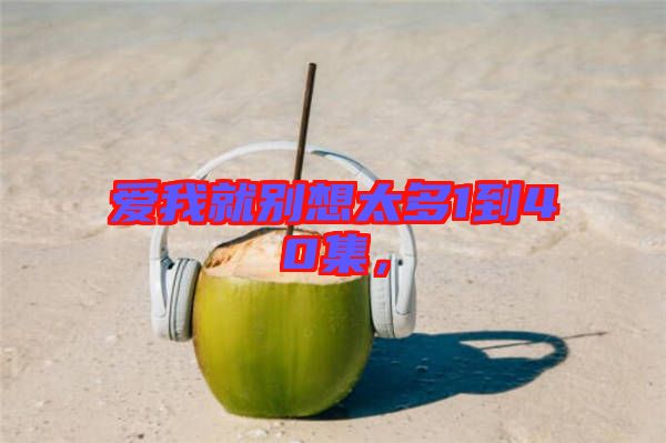 愛(ài)我就別想太多1到40集，