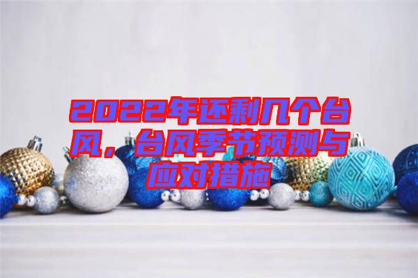 2022年還剩幾個臺風，臺風季節(jié)預測與應對措施