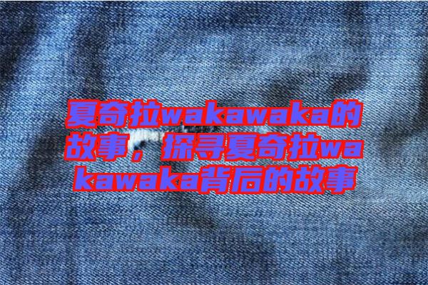 夏奇拉wakawaka的故事，探尋夏奇拉wakawaka背后的故事