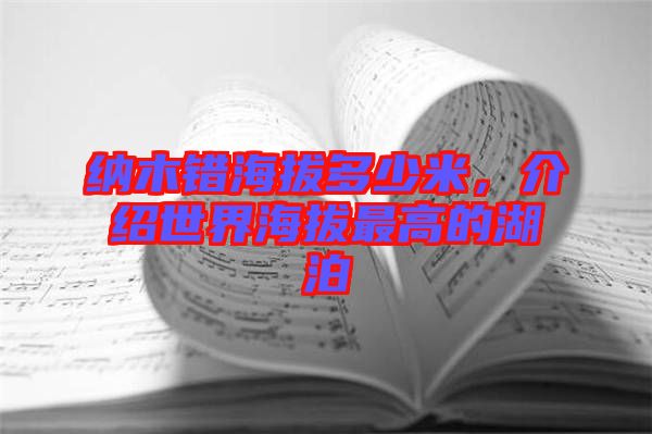 納木錯(cuò)海拔多少米，介紹世界海拔最高的湖泊