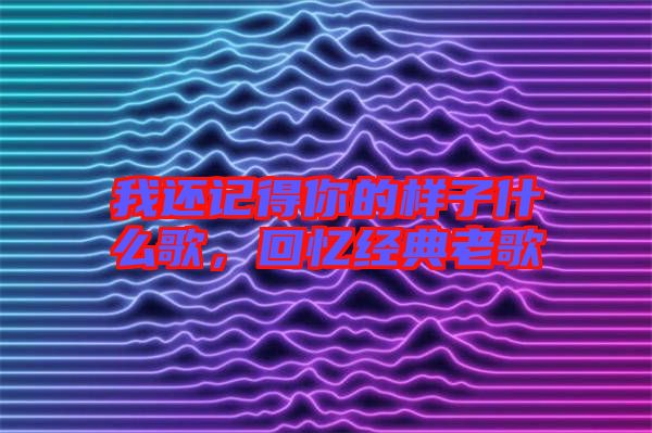 我還記得你的樣子什么歌，回憶經(jīng)典老歌