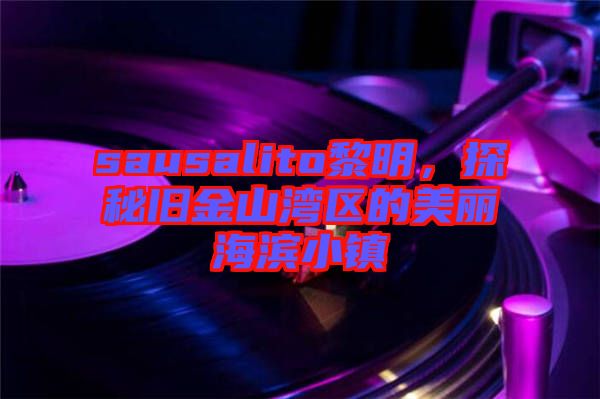 sausalito黎明，探秘舊金山灣區(qū)的美麗海濱小鎮(zhèn)
