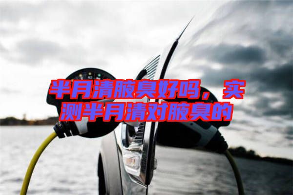 半月清腋臭好嗎，實(shí)測(cè)半月清對(duì)腋臭的