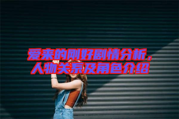 愛來的剛好劇情分析，人物關(guān)系及角色介紹