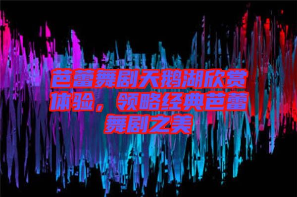 芭蕾舞劇天鵝湖欣賞體驗(yàn)，領(lǐng)略經(jīng)典芭蕾舞劇之美