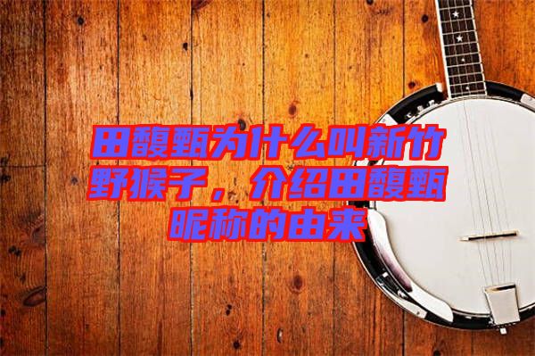 田馥甄為什么叫新竹野猴子，介紹田馥甄昵稱的由來