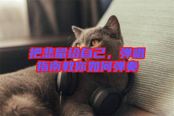 把悲留給自己，彈唱指南教你如何彈奏