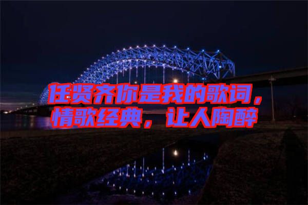任賢齊你是我的歌詞，情歌經(jīng)典，讓人陶醉