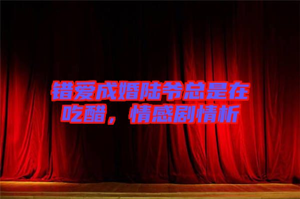 錯愛成婚陸爺總是在吃醋，情感劇情析