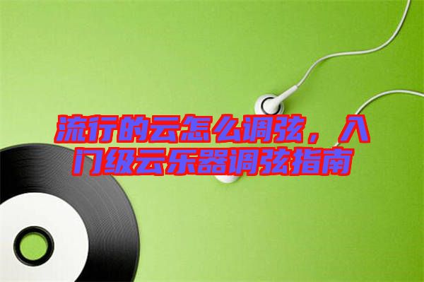 流行的云怎么調(diào)弦，入門級(jí)云樂(lè)器調(diào)弦指南