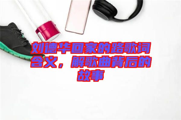劉德華回家的路歌詞含義，解歌曲背后的故事