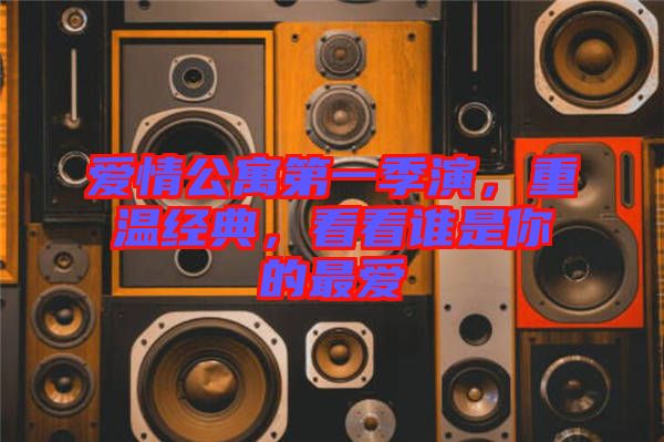 愛情公寓第一季演，重溫經(jīng)典，看看誰是你的最愛