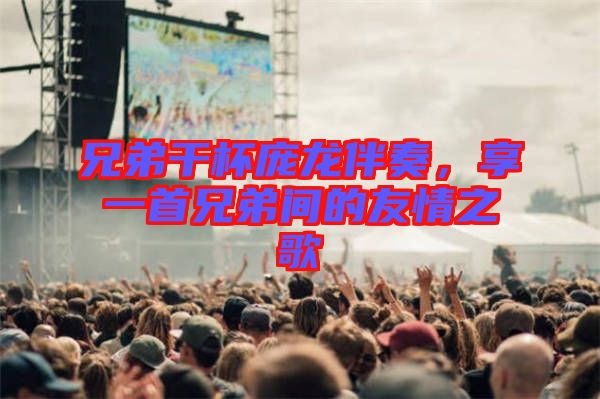 兄弟干杯龐龍伴奏，享一首兄弟間的友情之歌