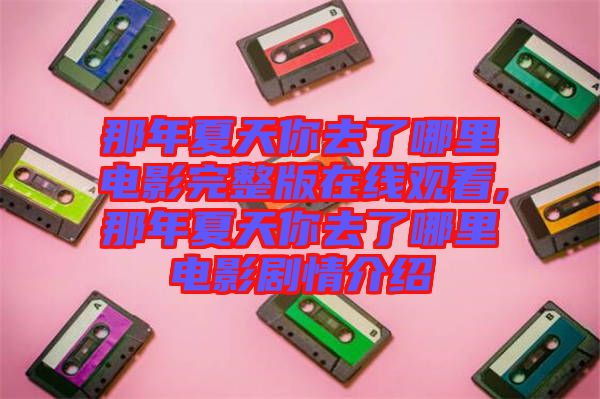 那年夏天你去了哪里電影完整版在線(xiàn)觀看,那年夏天你去了哪里電影劇情介紹