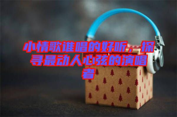 小情歌誰唱的好聽，探尋最動人心弦的演唱者