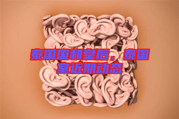 泰國(guó)國(guó)和皇后，泰國(guó)室近期動(dòng)態(tài)
