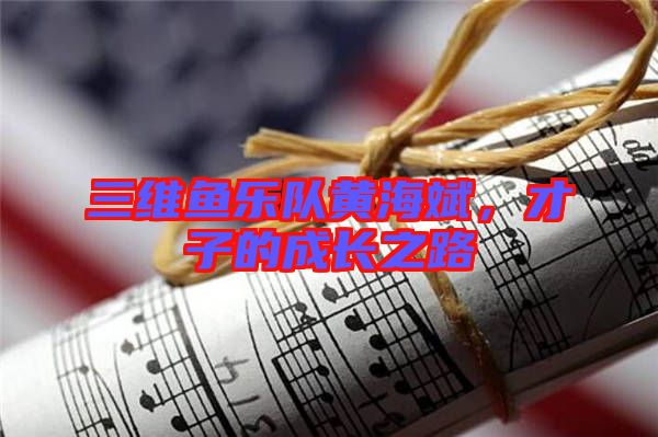 三維魚樂隊(duì)黃海斌，才子的成長(zhǎng)之路