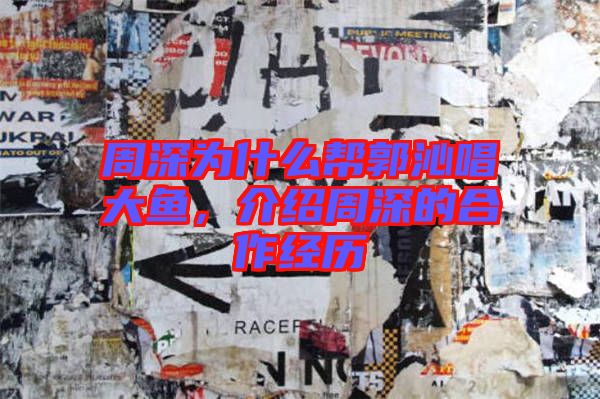 周深為什么幫郭沁唱大魚，介紹周深的合作經(jīng)歷