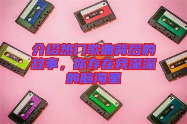 介紹熱門歌曲背后的故事，你存在我深深的腦海里