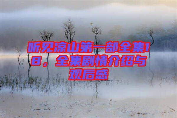 聽見涼山第一部全集18，全集劇情介紹與觀后感