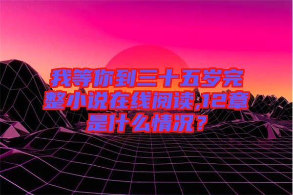 我等你到三十五歲完整小說在線閱讀,12章是什么情況？