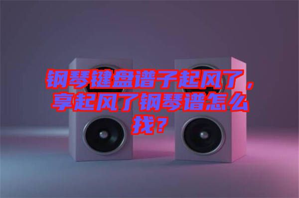 鋼琴鍵盤譜子起風(fēng)了，享起風(fēng)了鋼琴譜怎么找？
