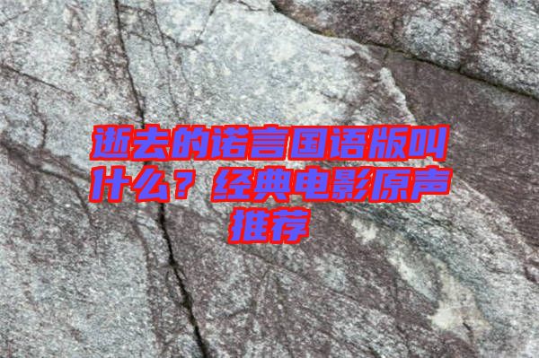 逝去的諾言國語版叫什么？經(jīng)典電影原聲推薦