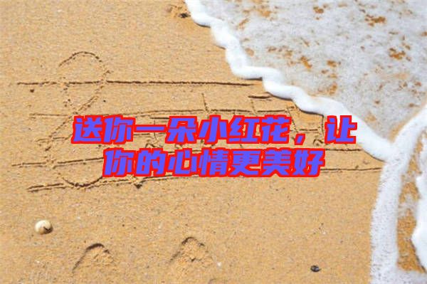送你一朵小紅花，讓你的心情更美好