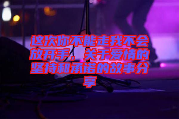 這次你不能走我不會(huì)放開(kāi)手，關(guān)于愛(ài)情的堅(jiān)持和承諾的故事分享