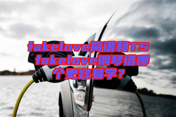 fakelove簡譜和TS fakelove鋼琴譜哪個更容易學(xué)？