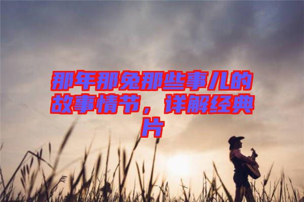 那年那兔那些事兒的故事情節(jié)，詳解經(jīng)典片